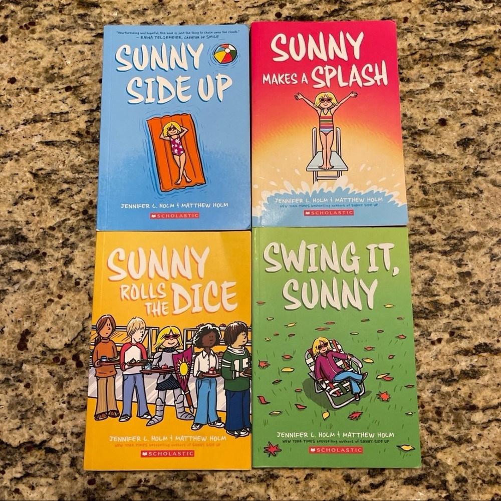 GUC Sunny Graphic Novel lot (4)